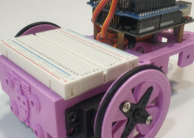 Robot móvil construido con Arduino